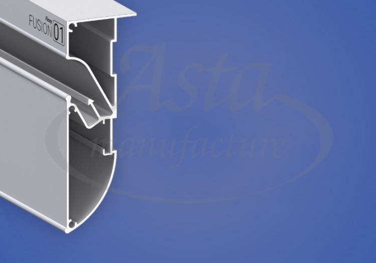 Профиль Flexy FUSION 01 (ПФ-8091) двухуровневый, бесщелевой (2м) Профиль Flexy FUSION 01 (ПФ-8091) двухуровневый, бесщелевой (2м)